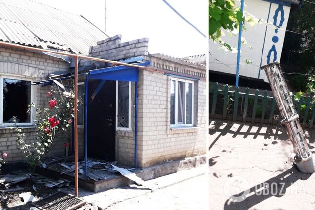 Окупанти обстріляли житлові будинки в Гуляйполі на Запоріжжі: поранено чотирьох людей. Фото