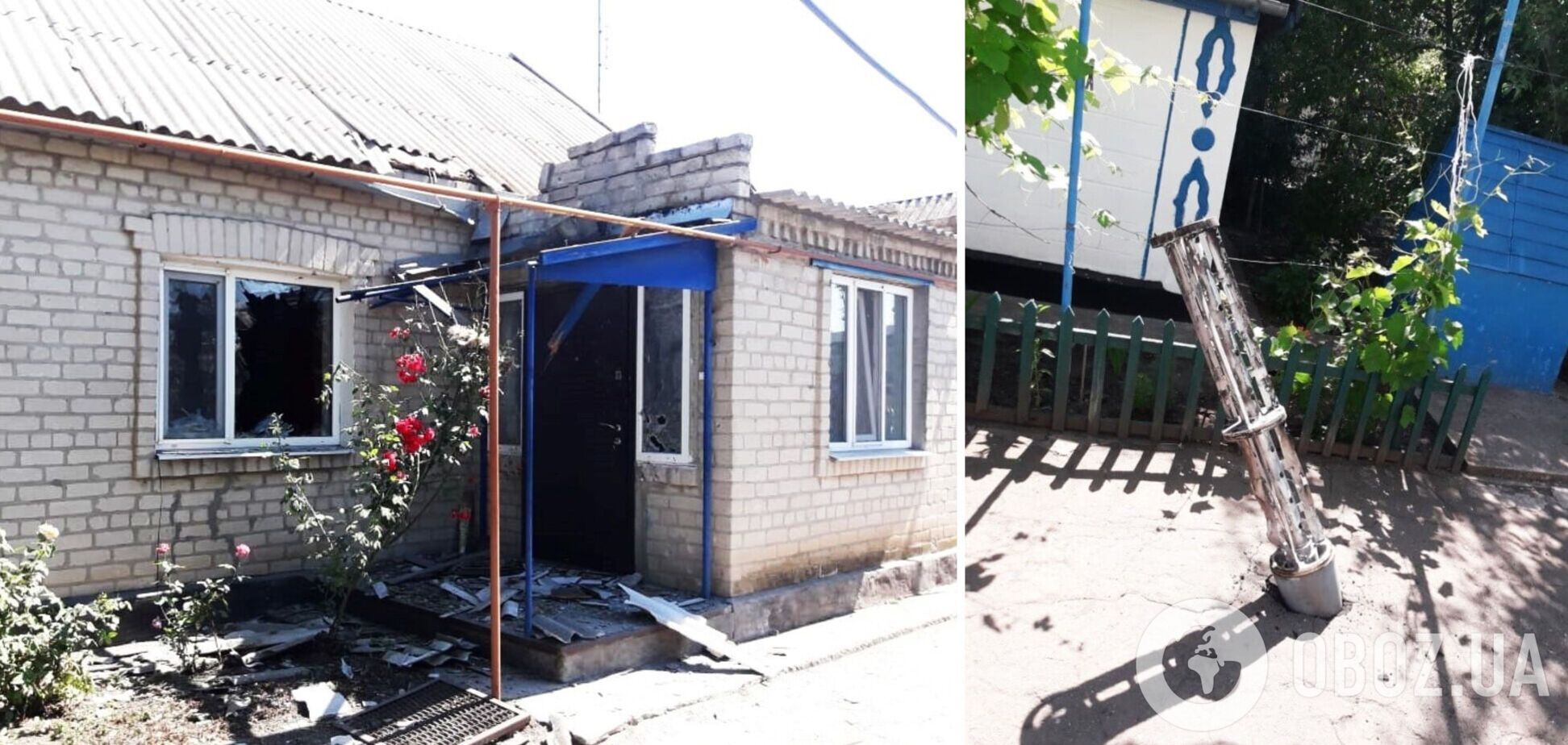 Оккупанты обстреляли жилые дома в Гуляйполе на Запорожье: ранены четыре человека. Фото
