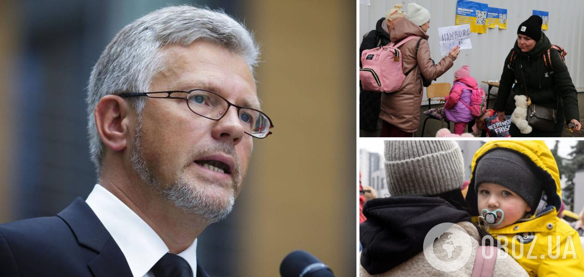 Українські біженці прагнуть покинути Німеччину, їм тут не раді, – посол Мельник