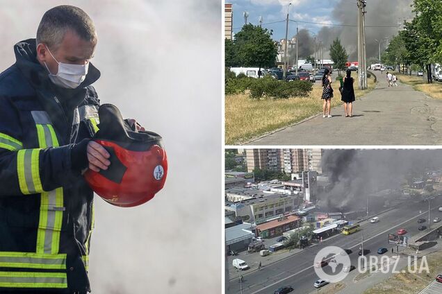 Спасатели оперативно прибыли на место пожара