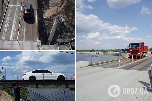 Специалисты восстановили еще один уничтоженный мост