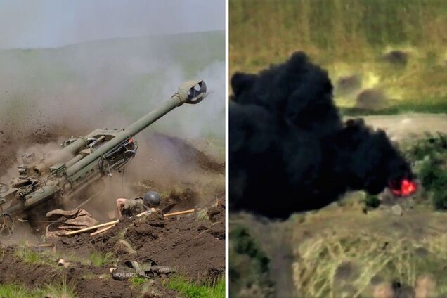 Бойцы 59-й бригады уничтожили очередной танк российских оккупантов
