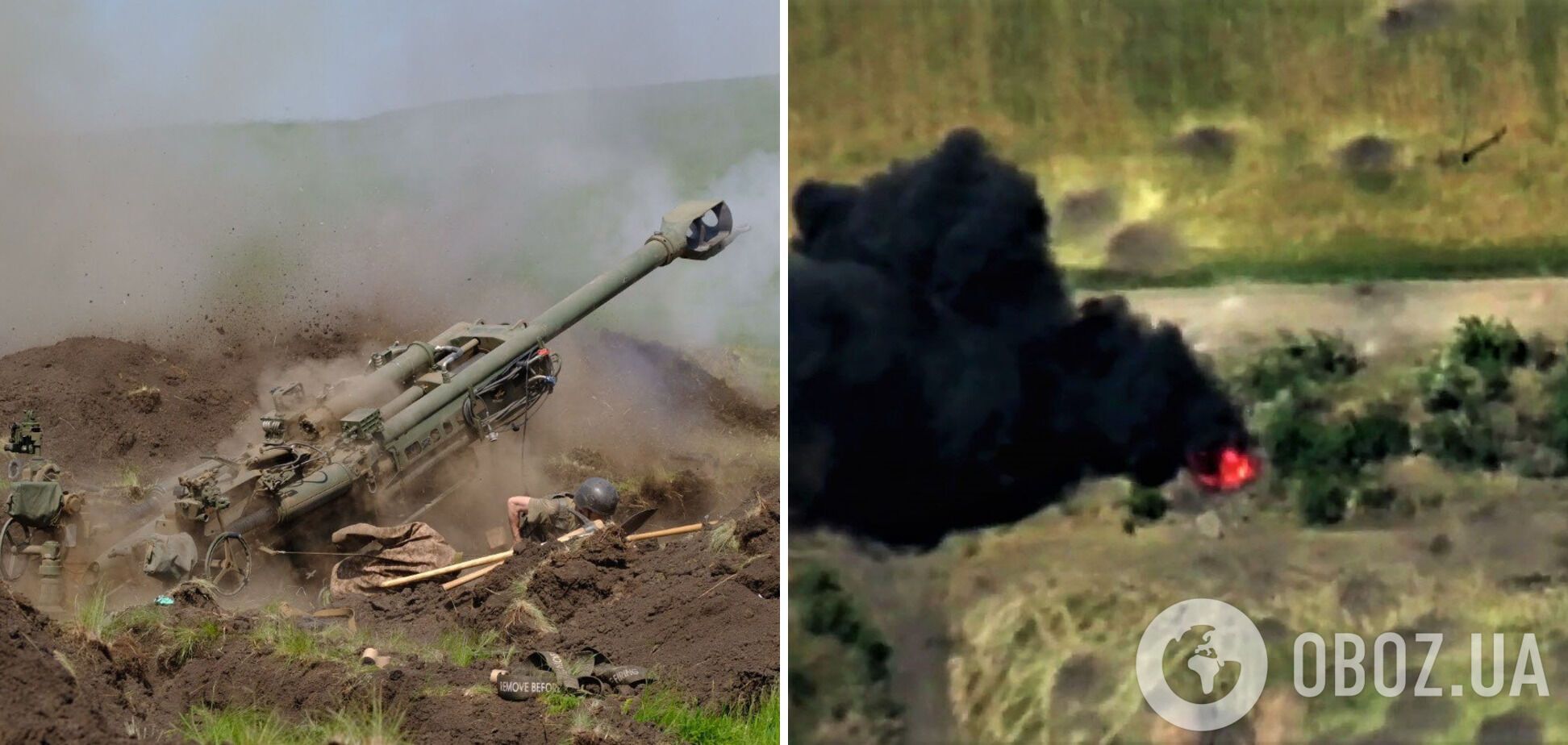 Бойцы 59-й бригады уничтожили очередной танк российских оккупантов