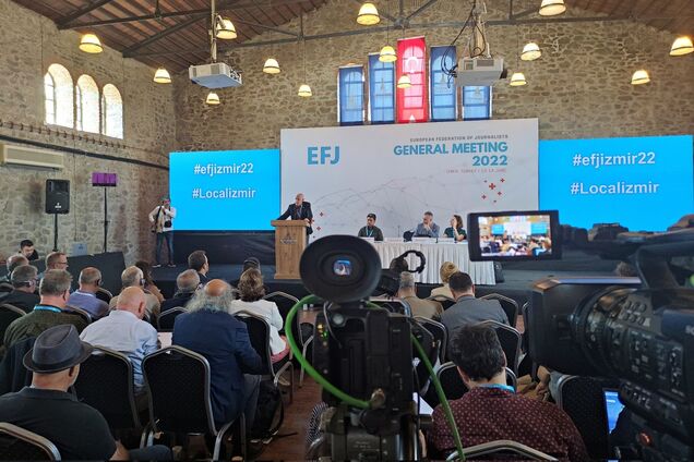 Конгрес Європейської федерації журналістів засудив російських пропагандистів за розпалювання війни: ухвалено резолюцію