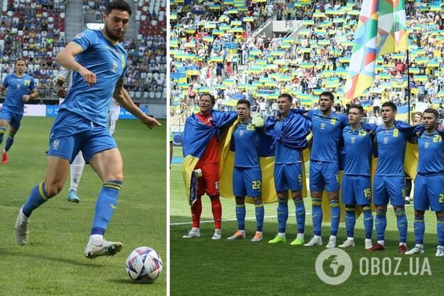 Двух футболистов исключили из сборной Украины перед матчем Лиги наций