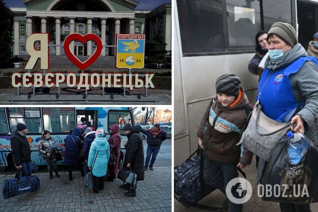 В России сообщили об эвакуации в 'ЛНР' жителей Северодонецка, которые находятся на заводе 'Азот'