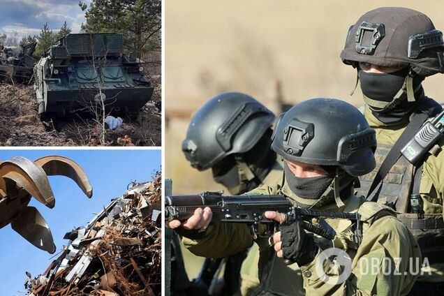 На Донеччині окупанти намагалися здати комплектуючі до техніки на металобрухт, щоб не воювати – розвідка