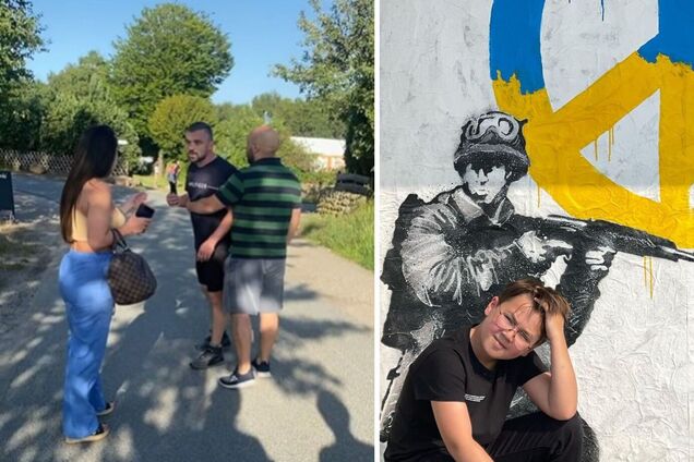 Ведуча Анна Олицька показала нове відео з росіянами в Німеччині, які напали на неї і сина через 'Слава Україні!'