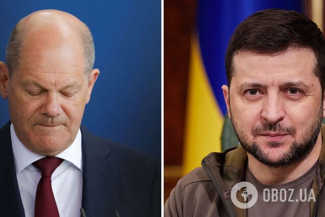Зеленський закликав Шольца підтримати Україну та менше турбуватися про Росію