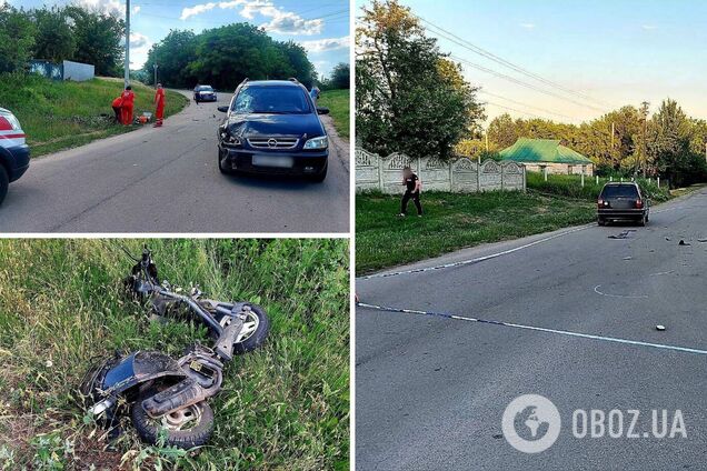 Зіткнулися легковик та скутер