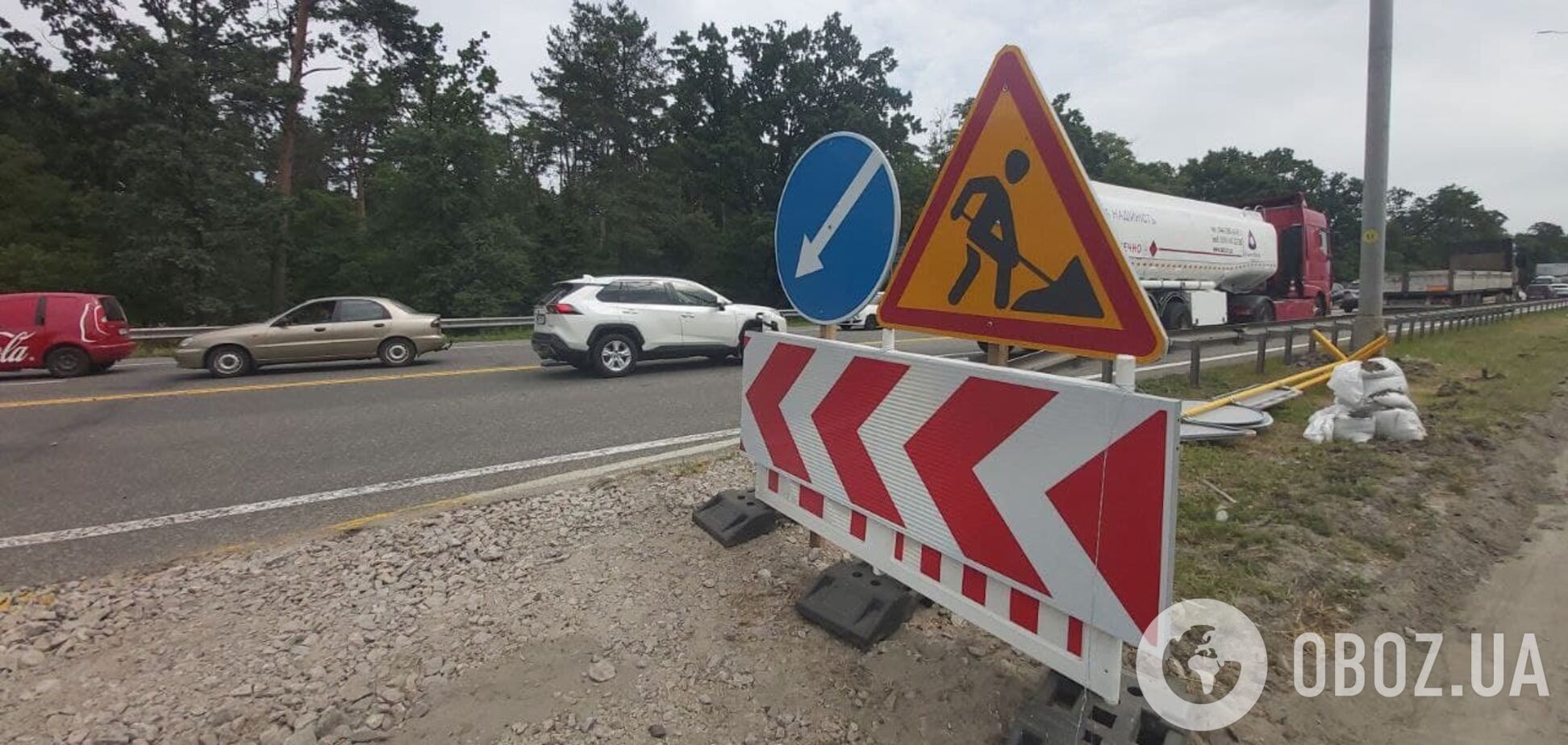 На улице возобновили ремонтные работы