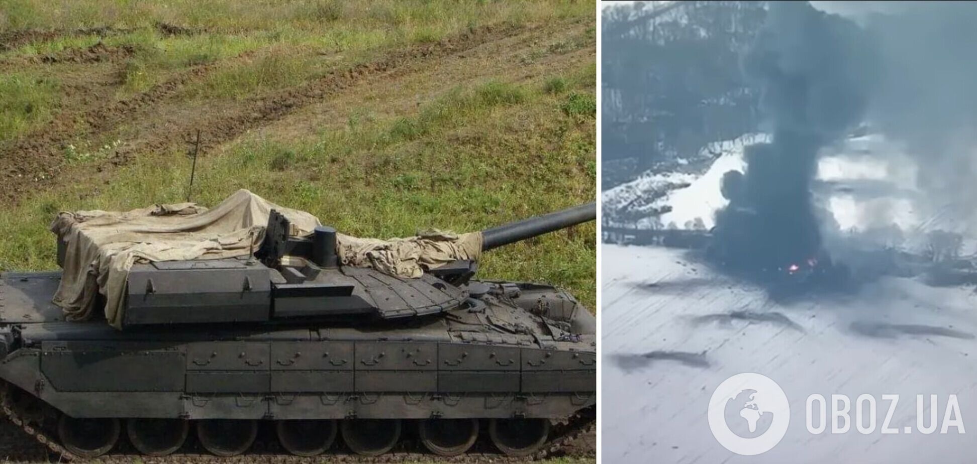 'ВСУ творят чудеса': в сеть попало видео уничтожения Т-80УМ2 и колонны Кантемировской дивизии на Сумщине