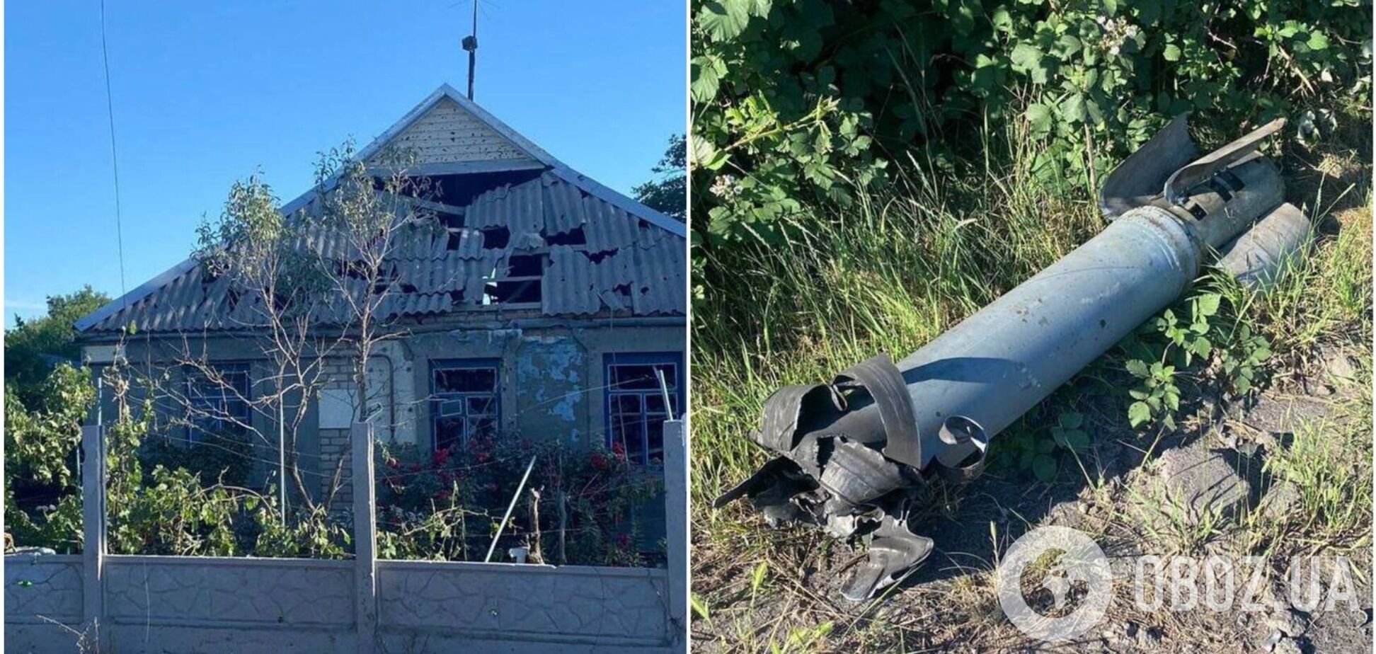 Войска РФ ударили по Днепропетровщине: поврежден объект инфраструктуры и дома. Фото