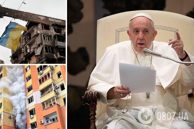Папа Римський поставив в один ряд із війною в Україні інші конфлікти у світі та заговорив про Третю світову війну
