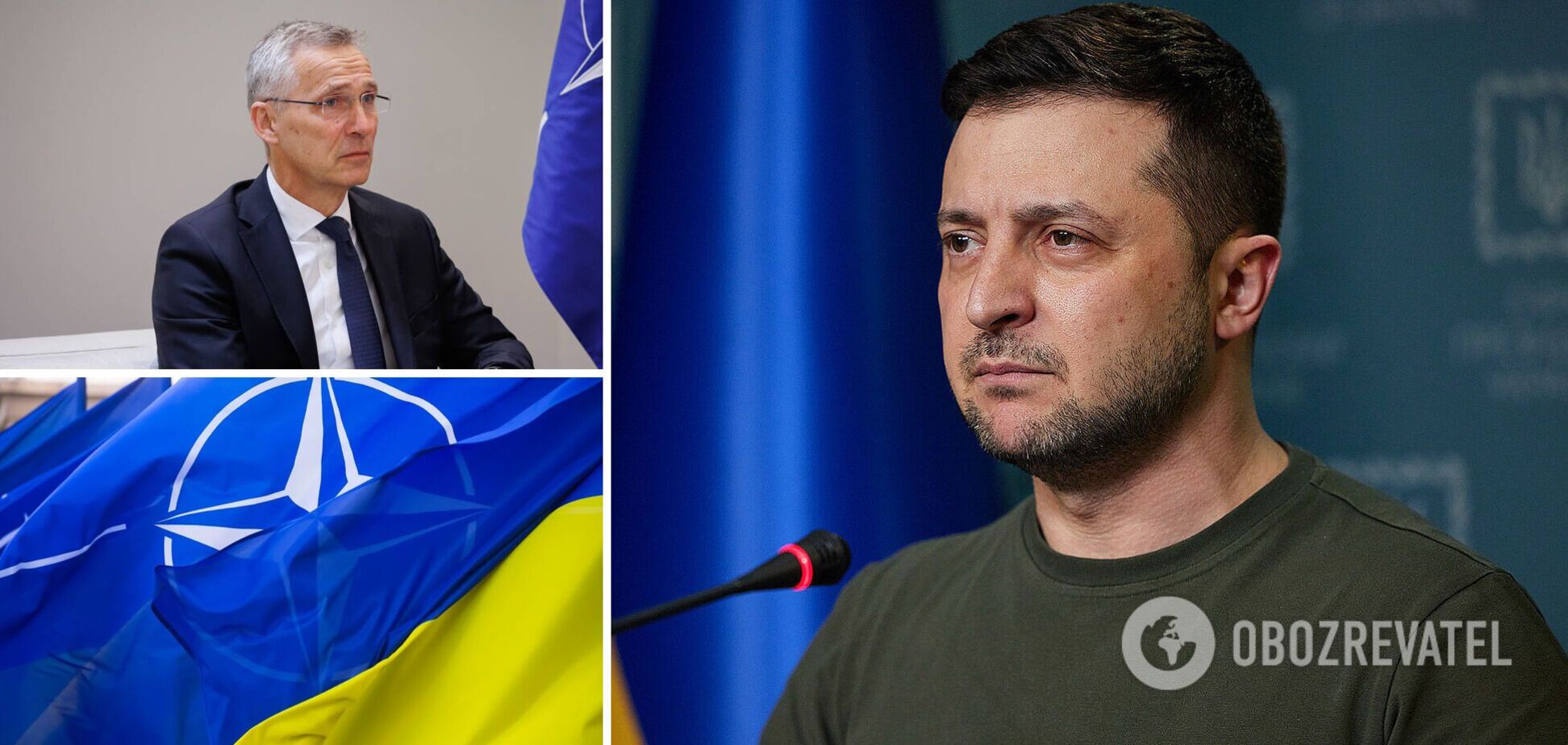 Столтенберг и Зеленский