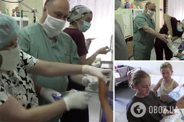 У лікарні Запоріжжя рятують дітей, які постраждали від ворожого обстрілу: допомогу їм привезли військові. Відео