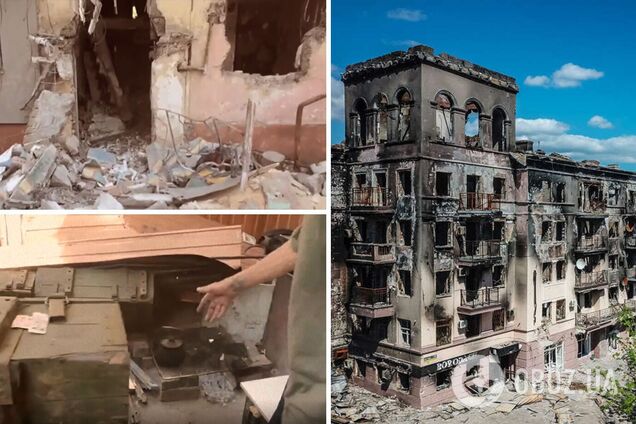 Люди хоронят умерших во дворах Мариуполя