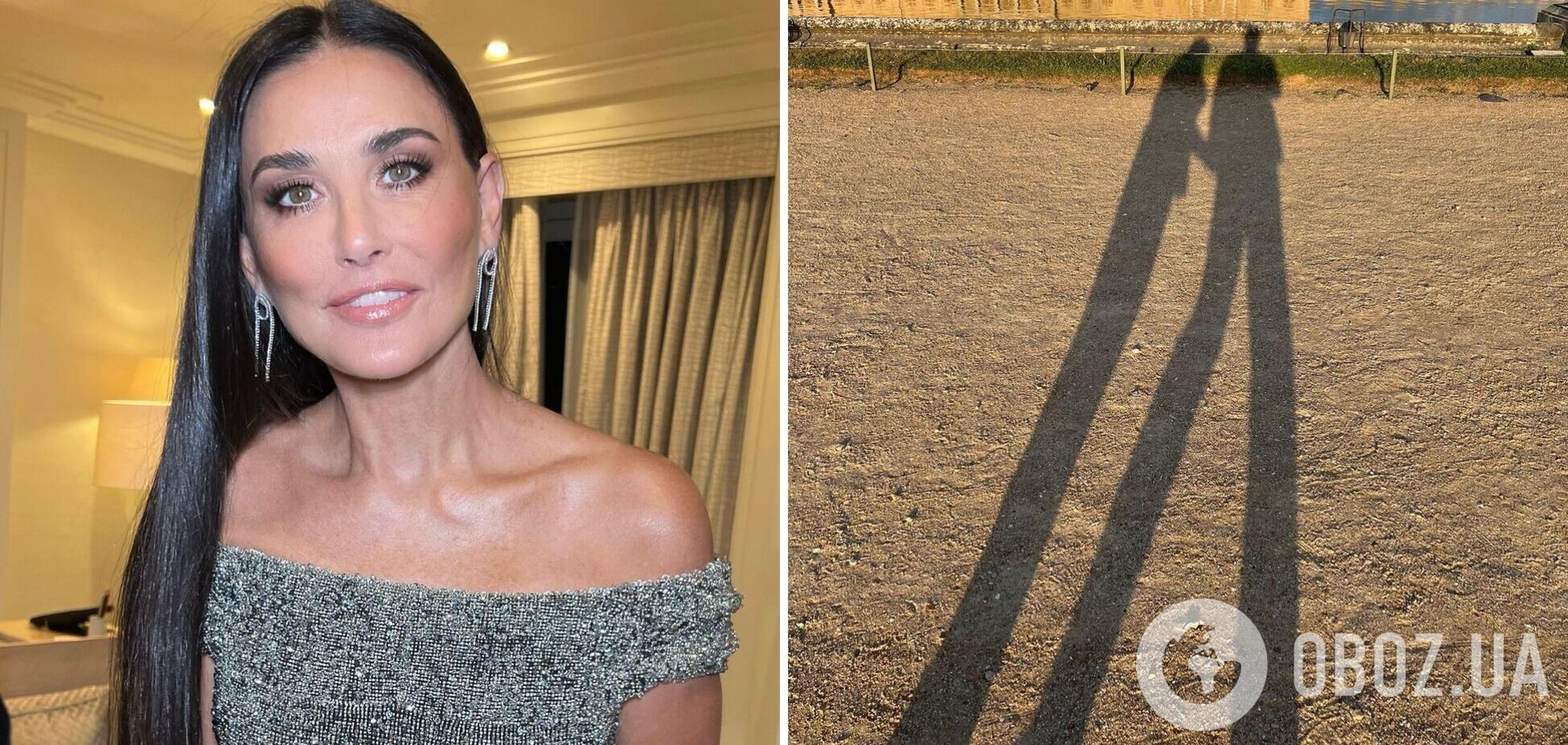 Демі Мур уперше показала свого коханого, молодшого на 13 років. Фото