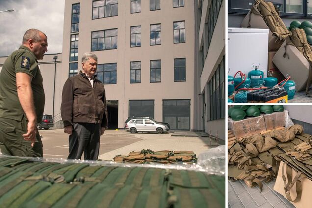 Бронежилети, шоломи, РПС та генератори – Порошенко відправив черговий вантаж на фронт