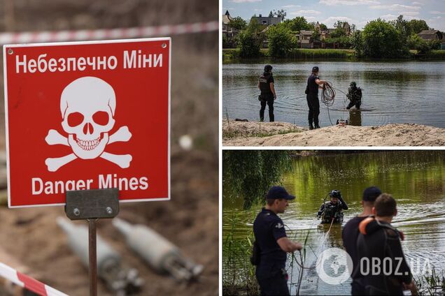 Разминирование территории Киевщины продолжается