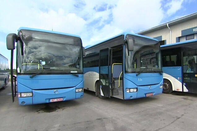 Эстония отправила в Украину первую партию автобусов для Бучи