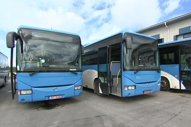 Эстония отправила в Украину первую партию автобусов для Бучи