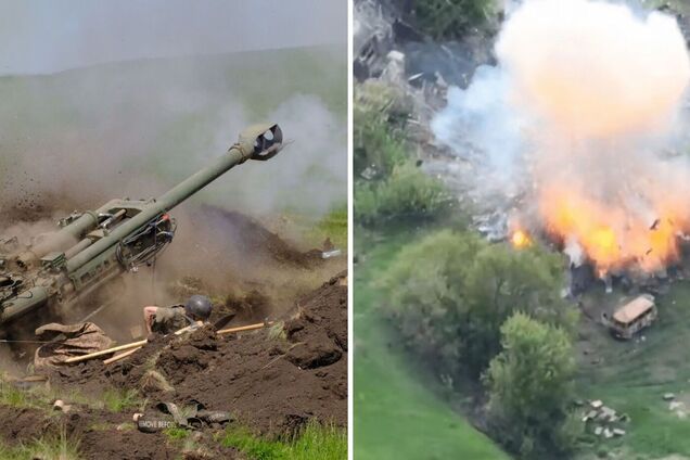 ЗСУ знищили ворожу техніку та склад боєприпасів