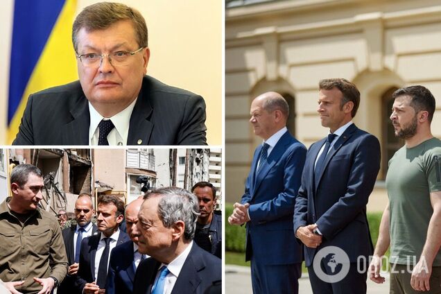 Грищенко: Киев посетила коллективная Европа. Что на самом деле означает визит лидеров ЕС для Украины? Интервью