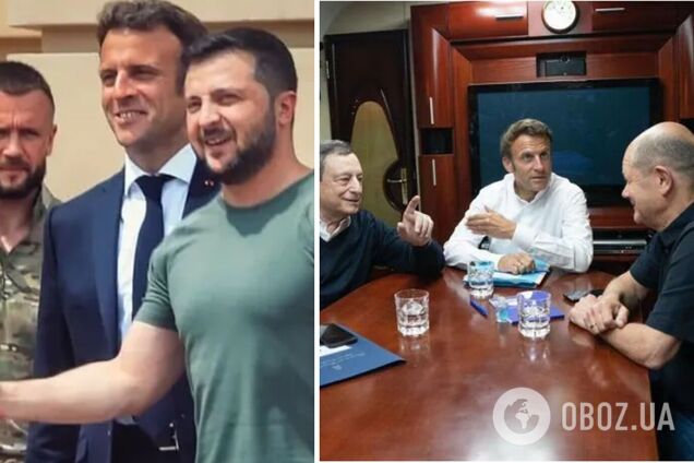 Драгі, Шольц та Макрон у Києві: як працює на тлі роспропаганда