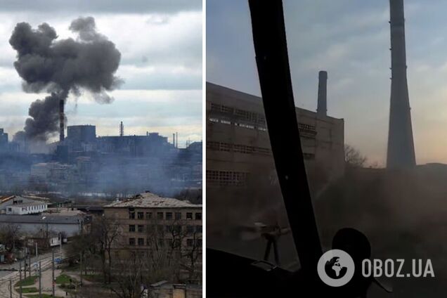 У мережу потрапило друге відео прориву пілотів на 'Азовсталь'