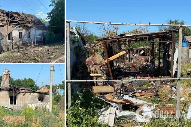 Під вогонь окупантів потрапили будинки мирних жителів Гуляйполя, пошкоджено лінії електропередач. Фото