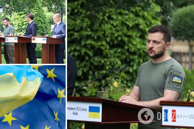 Украина почувствовала поддержку сразу четырех европейских государств и движения в Евросоюз, – Зеленский