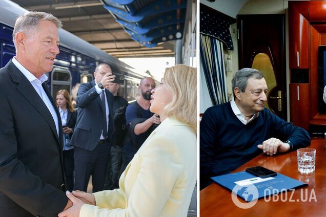 'Ця агресія має бути зупинена': президент Румунії назвав мету візиту до Києва. Фото