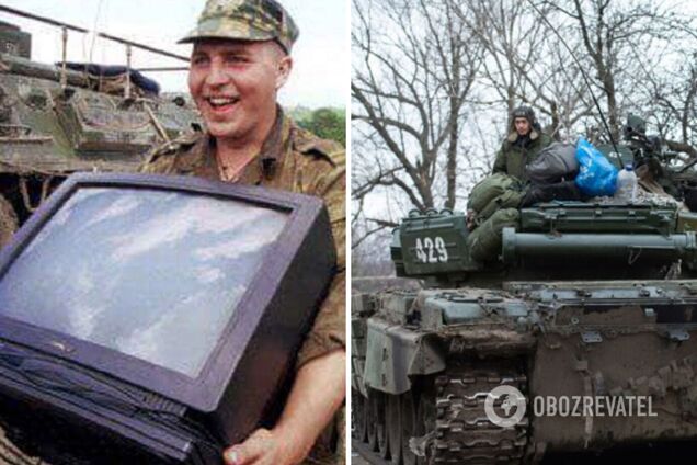 'Уносили все, что могли': оккупант похвастался, что украл в Украине телевизор. Аудио