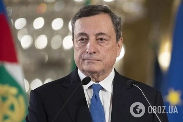 Прем'єр Італії Драгі: мир має бути на умовах України