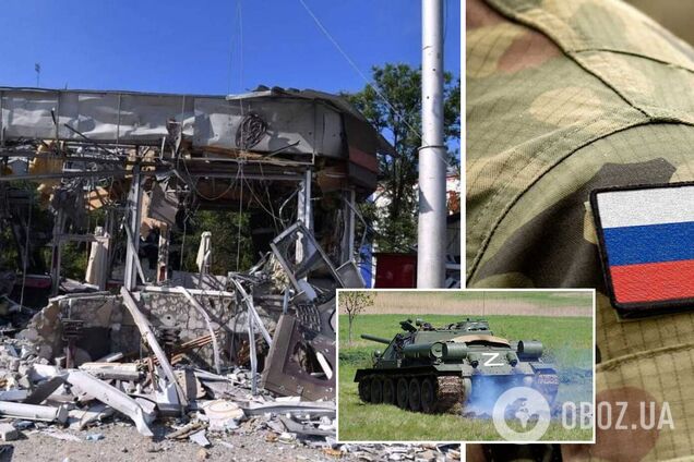 Разрушения в Луганской области