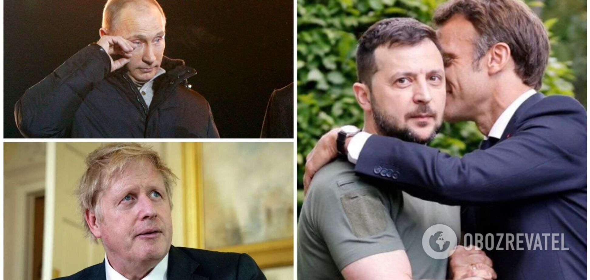 'Будешь еще звонить Путину?' 'Знаковые' фото Зеленского с Макроном вызвали волну мемов в сети