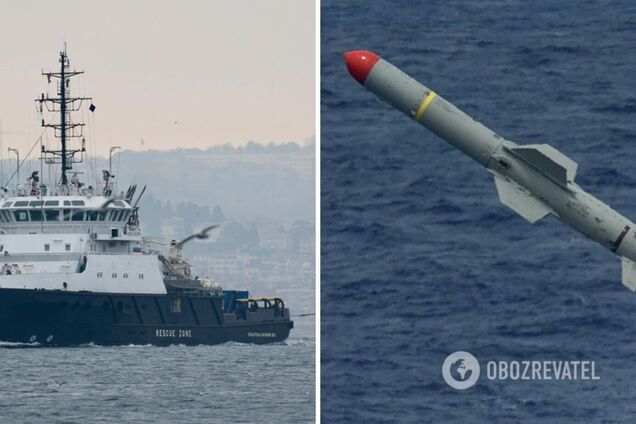ВСУ использовали ракеты Harpoon: новые детали удара по буксиру 'Василий Бех' в Черном море