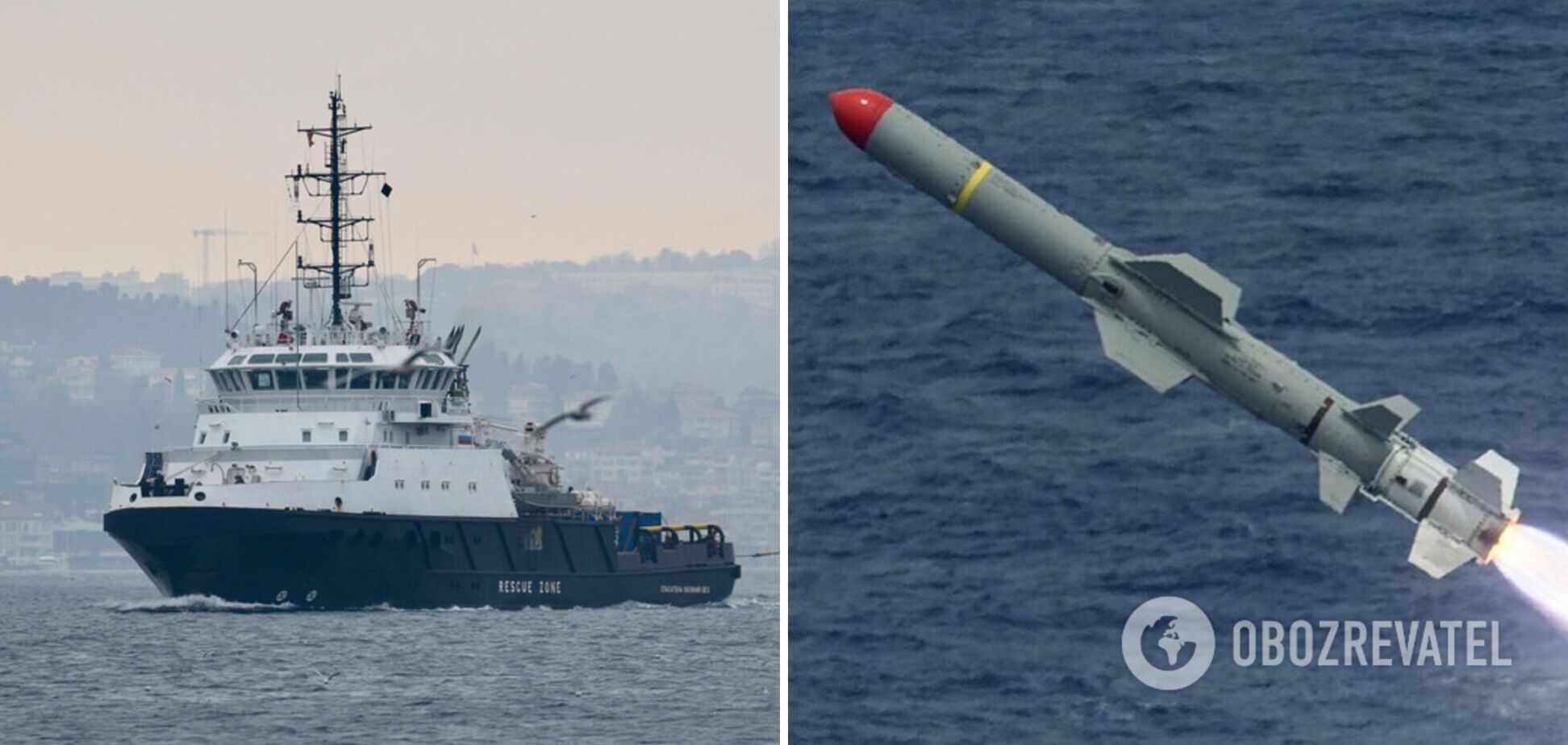 Россия держит в боевой готовности 40 крылатых ракет на пяти кораблях в Черном море