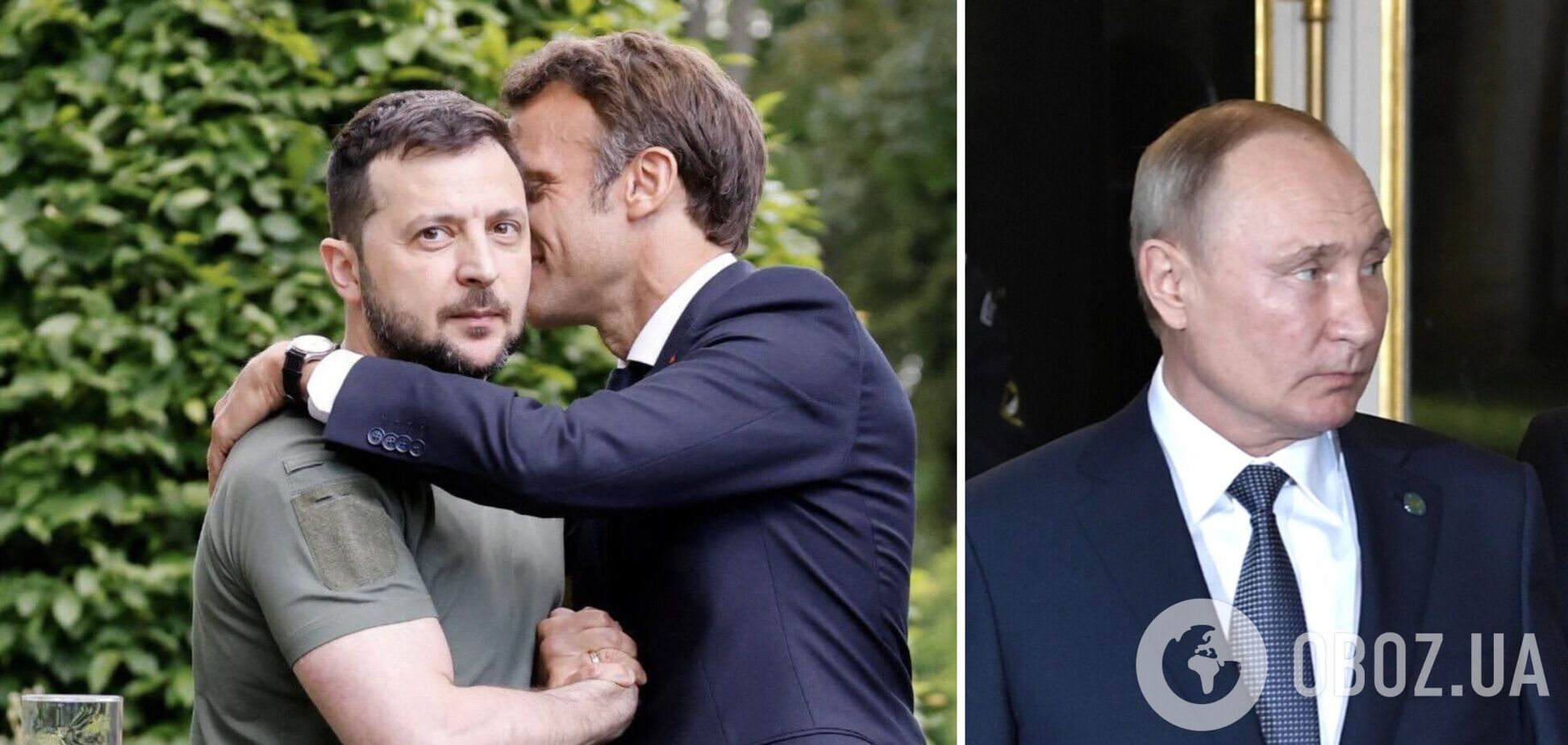 Макрон після зустрічі з Зеленським готовий вирушити до Путіна