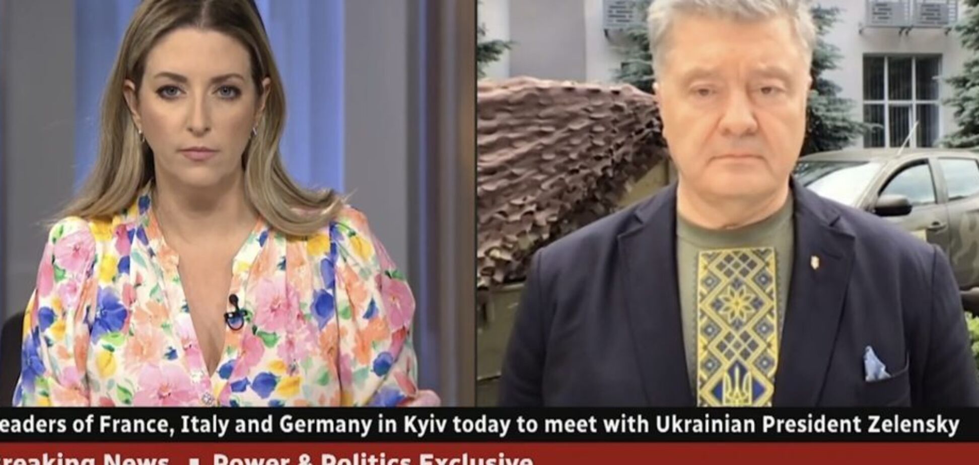 Для перемоги нам потрібно ще більше зброї від Заходу, – Порошенко в ефірі CBC