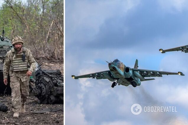 Украинские бойцы поймали российского пилота сбитого в Донецкой области Су-25. Видео