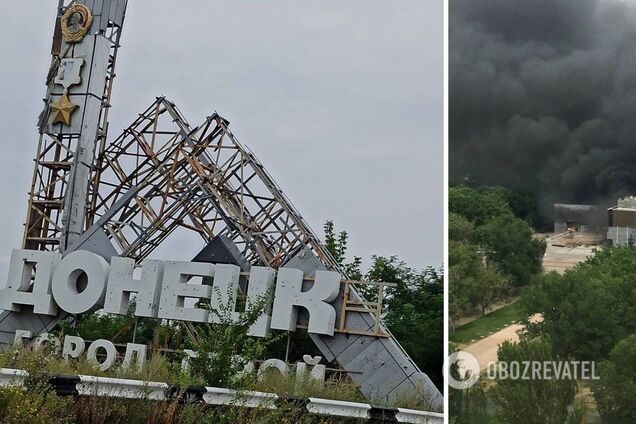 В оккупированном Донецке снова прогремели взрывы: снаряды прилетели в несколько районов города. Фото и видео