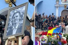 В Киеве попрощались с погибшим под Изюмом активистом Романом Ратушным. Фото и видео