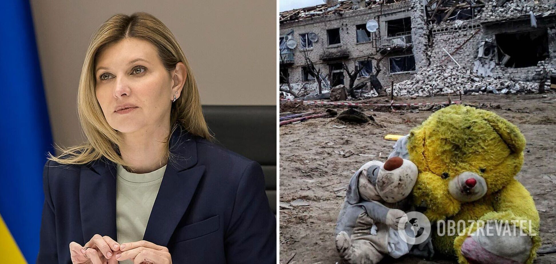 В Украине из-за войны ежедневно погибает два ребенка, – Зеленская. Видео