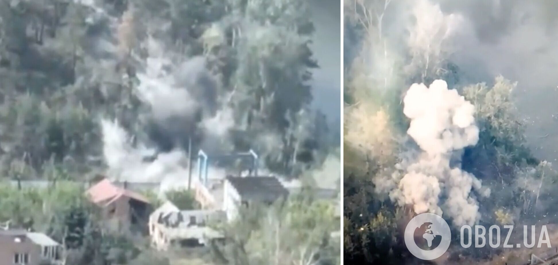 Украинские артиллеристы уничтожили танк и две боевые машины оккупантов: зрелищное видео