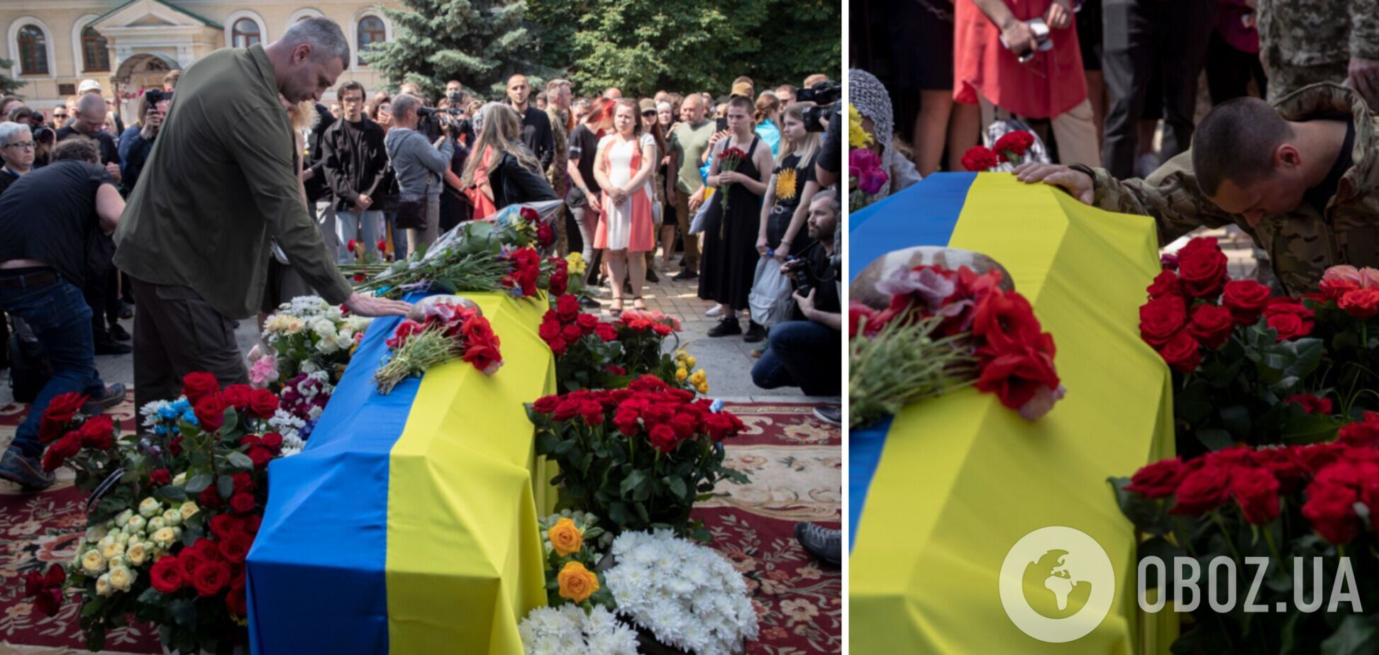 Кличко: Печальный день для Киева и Украины Прощание с Романом Ратушным. Именно такие молодые люди, как он – будущее сильной страны