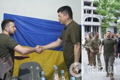 Зеленский посетил прифронтовый Николаев и Одессу: вручил награды и побывал на месте обстрела РФ. Фото и видео