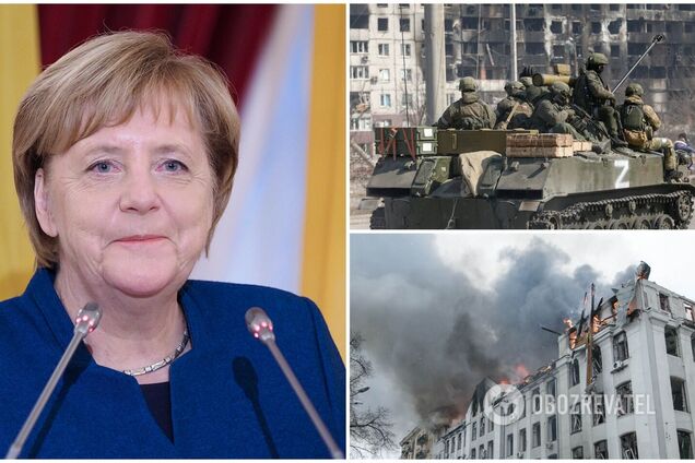 Меркель після довгого мовчання назвала війну в Україні 'варварською' та висловила солідарність із Києвом