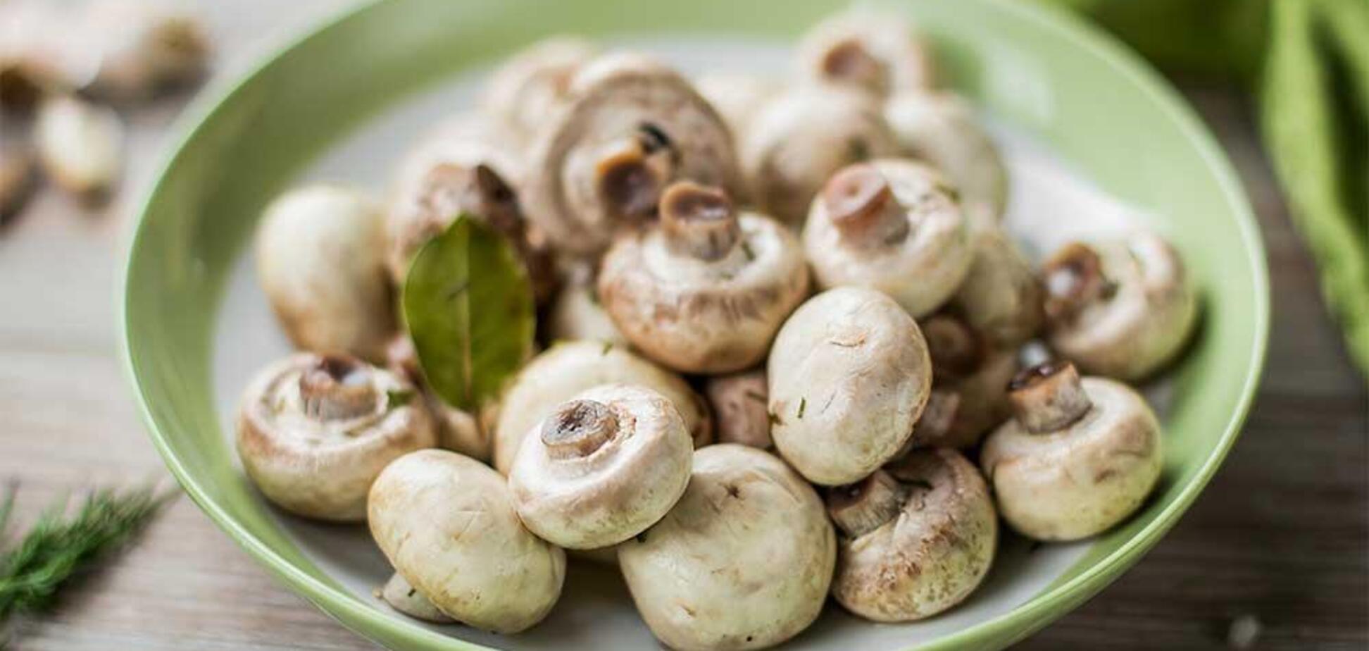 Рецепт маринованих грибів
